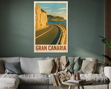 GRAN CANARIA - Coastal road with a view