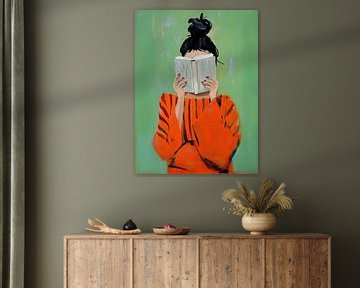 S'évader tranquillement dans un bon livre sur Mosaic Dialogue