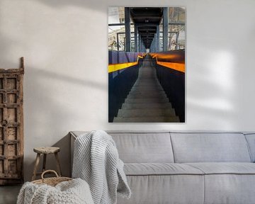 Stairs in Zollverein by Roland Kemp