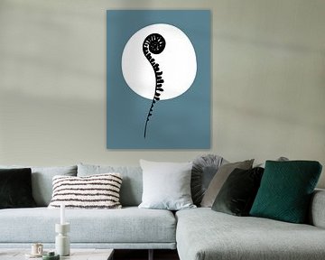 Krauser Farn in der Sonne von Anjo Kan