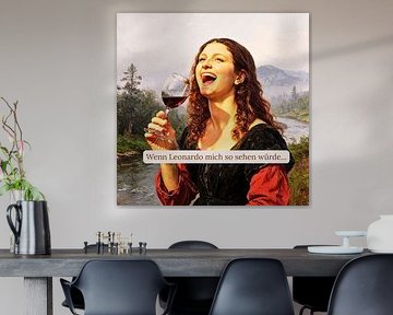 Mona Lisa - Wenn Leonardo das sehen würde! von Ernst Holzmann