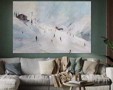 Auf den Pisten in Österreich von Lauren Wilde