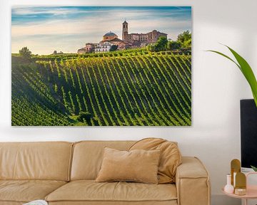 Montegrosso d'Asti en gouden wijngaarden, Monferrato van Stefano Orazzini