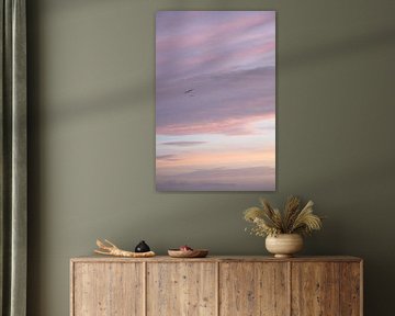 Sanfter Sonnenaufgang mit Pastellfarben von Linsy Steijvers