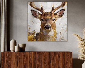 Antlers of Light - Hert 2 van Johannas Art Creations