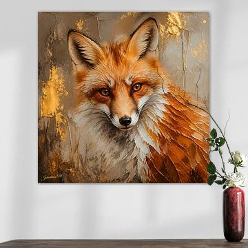 Foxfire Elegance - Fuchs 2 von Johannas Art Creations