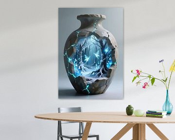 Artistic Decorative Vase – Dreamlike Surreal Art Object