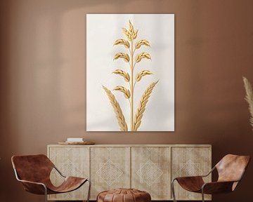 Tige d'avoine dorée sur Giandra Safaraz