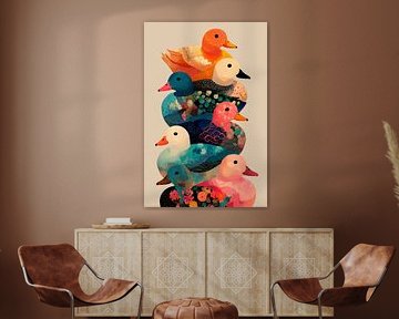 Canards artistiques sur Harry Hadders Design