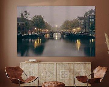 Amstel-Kanal Amsterdam von ZHENG ART