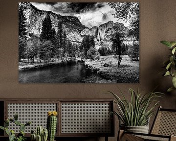 Yosemite Valley in Yosemite National Park by Dieter Walther