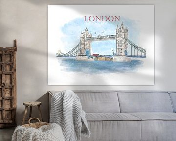 Londoner Tower Bridge von Aliya Putrus