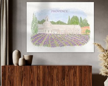 Provence Frankreich von Aliya Putrus