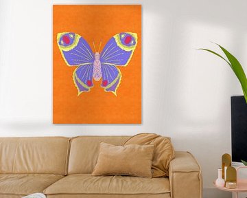 Sunset Butterfly by Aliya Putrus