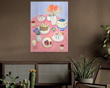 Tea Party II – Spring Table by Aliya Putrus