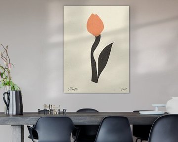 Moderne Blume 01 von NKTN