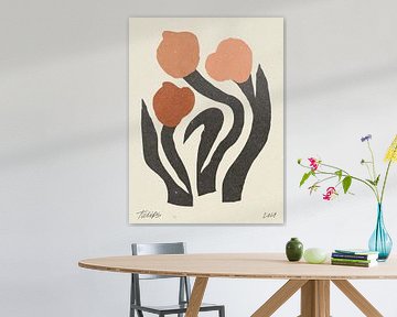 Moderne Blume 02 von NKTN