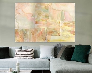 Abstrakte Komposition 4 horizontal von NKTN