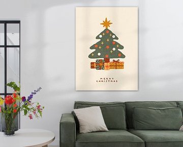 Weihnachtsbaum mit Geschenken von NKTN
