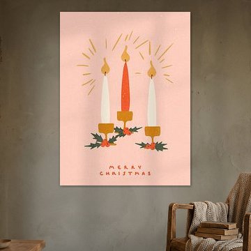 Kerstkaarsen van NKTN