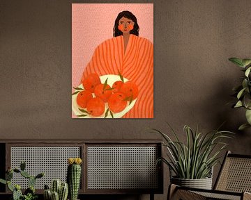 De vrouw met de sinaasappels van Bea Müller