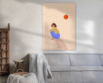 Kunstwerk zonder titel 282 van Bea Müller