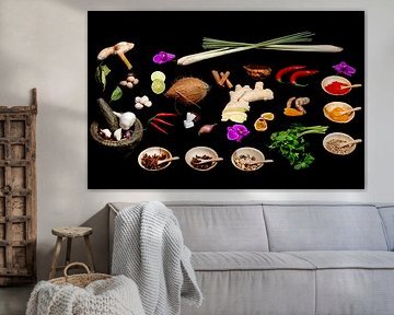 World of spices from Indonesia