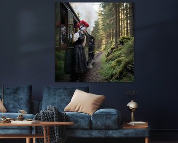 Zwarte Woud idylle op rails