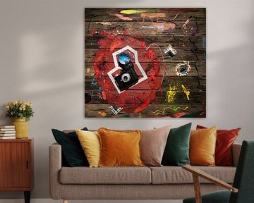 DER DIE KAMERA GEDREHT HAT von Art by Jigal