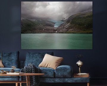 Der Svartisen Gletscher von Severin Frank Fotografie