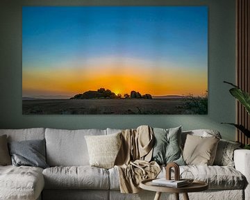 Sonnenuntergänge in der Wüste Namib, Namibia von Rietje Bulthuis