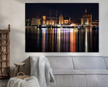 Stralsund de nuit sur Severin Frank Fotografie