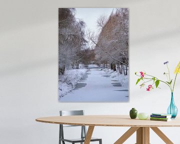 Snow scene by Monique Verlouw