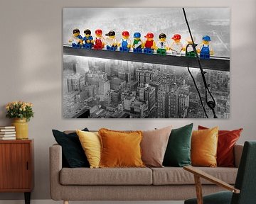 LEGO Legends: Lunch on top by Wil Crooymans