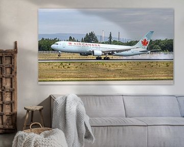 Air Canada Boeing 767-300 passagiersvliegtuig. van Jaap van den Berg