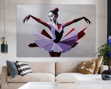 Geometric dancer with flair by Art & Soul Creations