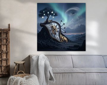 Traumlandschaft jenseits der Realität von Aden Pink Galerry