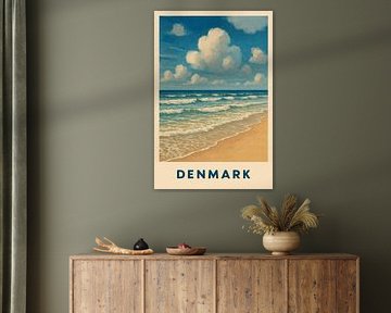 Danish coastal dreams - Sky above the sea by Sabine Wagner