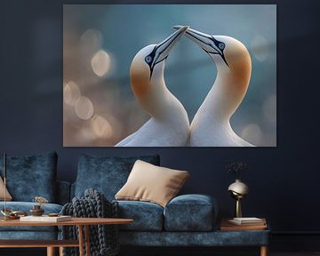 Jan-van-gent (Morus bassanus)