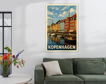Nyhavn - Le cœur coloré de Copenhague sur Sabine Wagner