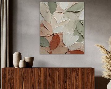 Flowering in earth tones by Color Square