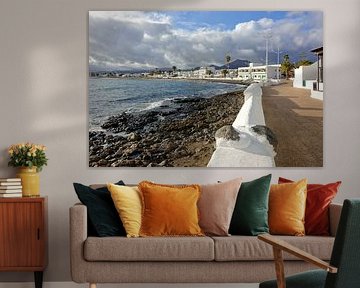 Promenade à Playa Honda sur Lanzarote sur Gisela Scheffbuch