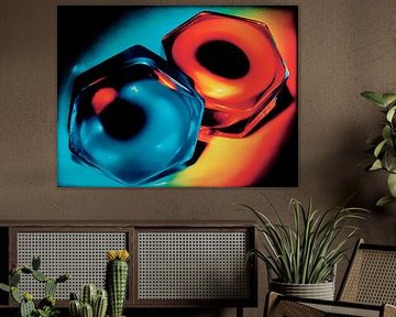 Abstract Geometric shapes by Jan Bechtum