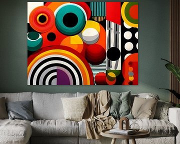 Abstract Geometric shapes by Jan Bechtum