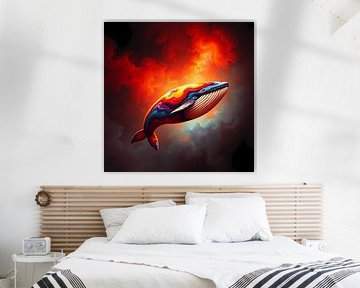 Whale in Space by Linda de Klein