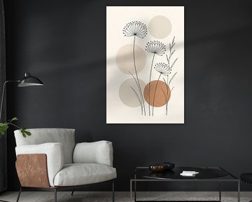 Pissenlits et herbes japandi