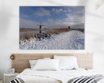 Patrimoine mondial enneigé sur Jan Koppelaar Fotografie