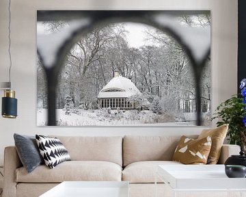 Orangery at Oldenaller Castle, winter 2026 by Felix Sedney