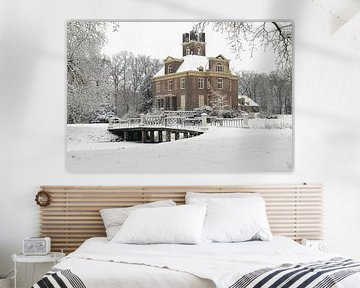 Oldenaller Castle in the snow, winter 2026 by Felix Sedney