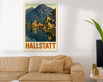 Hallstatt - Alpine idyll between lake and church tower by Sabine Wagner